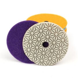 3 step diamond wet polishing pad